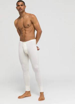 hessnatur lange Herren Pants PURE NATURE aus Bio-Baumwolle - natur - Größe 5 = M