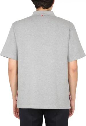 Thom Browne - Cotton Polo - Größe 3 - grau