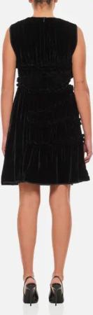 Cecille Bahnsen - Uki Sleeveless Velvet Dress - Größe 10 - schwarz