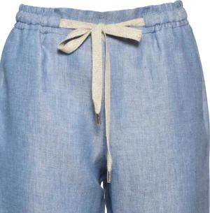 Barba - Joke Straight Trousers In Light Blue Linen - Größe 44 - blau