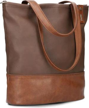 zwei Jana J145 - Schultertasche 37 cm (cognac)