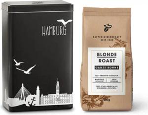 Tchibo - Set Kaffeedose Hamburg + Blonde Roast 250g - Intensität: 1/6