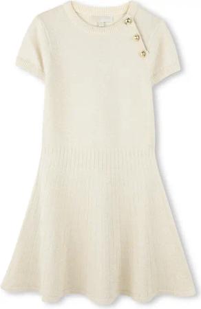 Michael Kors Strickkleid R30296 D Beige Regular Fit