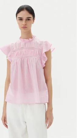 ONLY Bluse Katti 15337637 Rosa Regular Fit