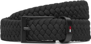Tommy Hilfiger Herrengürtel Layton Elastic AM0AM13570 Schwarz