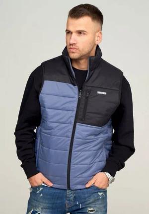 Jack & Jones Steppweste JCOINFINITY VEST Leichte Steppweste mit Kragen und Taschen