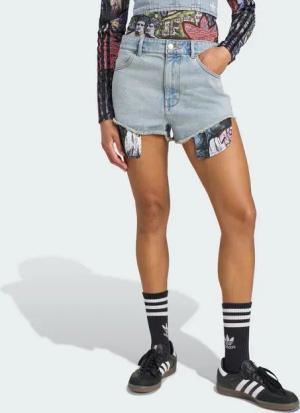 adidas Originals Shorts ADIDAS X JEREMY SCOTT PRIDE DENIM SHORTS