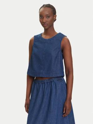 Pieces Top Tenim 17157936 Dunkelblau Regular Fit