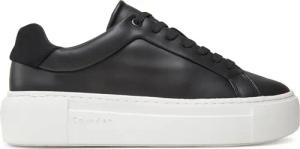 Calvin Klein Sneakers Ff Cupsole Lace Up Lth HW0HW02570 Schwarz