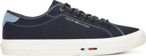 Tommy Hilfiger Sneakers aus Stoff Hi Vulc Street Canvas FM0FM05515 Dunkelblau