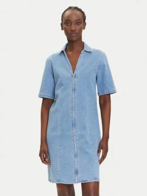 ONLY Jeanskleid Frida 15360436 Blau Regular Fit