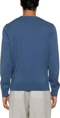 A.P.C. - knitwear blauw - Größe S - blue