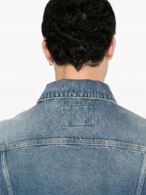 Golden Goose - Button-Up Regular Denim Jacket - Größe 50 - blau