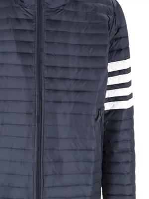 Thom Browne - '4-Bar' Puffer Jacket – Blue - Größe 3 - blau