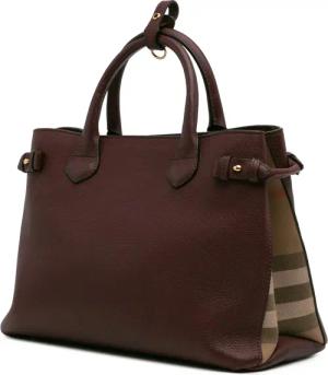 Burberry Crossbody Bags - 2000-2024 Medium Leather and House Check Banner Sa - Gr. unisize - in Orange - für Damen