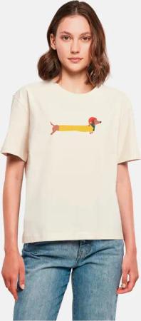 Merchcode Ladies Christmas Dog Tee