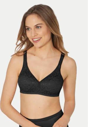 Triumph Nahtloser BH Elegant Cotton 10100175 Schwarz