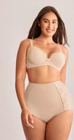 High-Waist Shapewear-Slips in Beige