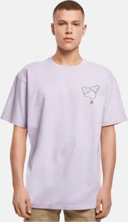 Merchcode Hugs & Love - Ballon Heavy Oversize Tee