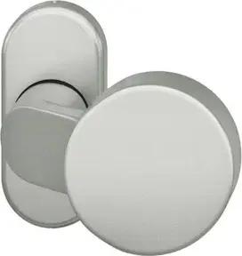 FSB Rahmentür-Knopf 07 0809 Material Alu. 0105 4-KT. 9mm feststehend
