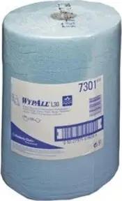 WypAll L20 Reinigungs- + Wartungspapier, 1 blaue Wischrolle x 500 Papierwischer