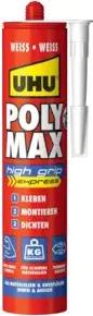 Montagekleber POLY MAX HIGH GRIP EXPRESS weiß 425 g Kartusche UHU