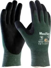 Schnittschutzhandschuhe MaxiFlex® Cut™ 34-8743 Gr.7 grün/schwarz EN 388 PSA II