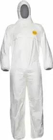 Dupont Schutzoverall Typ 5/6 Tyvek 200 EasySafe, weiß, Unisex-Größe: L