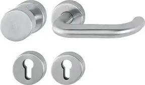 Hoppe FS-Garnitur Paris FS-E58/42H/42HS/138 VA F69 D/K f.TS 40-65mm PZ DIN L/R