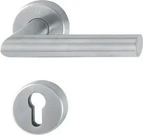 Hoppe FS-Garnitur Ams.FS-E1400/42H/42HS VA F69 D/D f.TS 40-65mm PZ DIN L/R