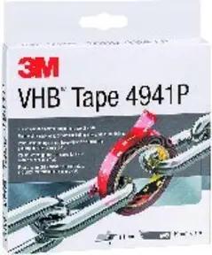 3M Montageband VHB Tape 4941F 19 mm x 3 m Rolle grau