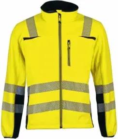 Warnschutz-Softshelljacke Prevent® Trendline Gr.XL gelb/schwarz