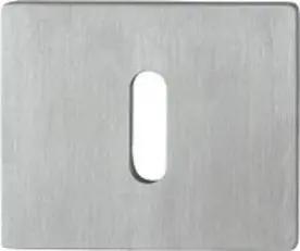 Schlüsselrosetten-Paar E847NS VA F69 Schildst.2mm OB rechteck.HOPPE