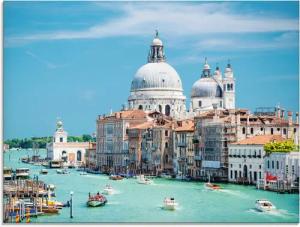 Artland Glasbild "Venedig", Italien, (1 St.), in verschiedenen Größen