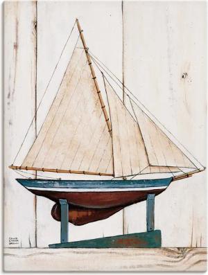 Artland Leinwandbild "Rennjacht", Boote & Schiffe, (1 St.), auf Keilrahmen gespannt