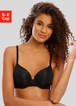 s.Oliver Schalen-BH "Camille", mit Spitzenträger, Basic Dessous