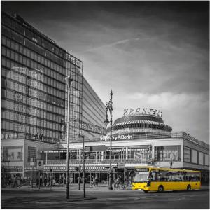 Artland Wandbild "Berlin City-West", Deutschland, (1 St.), als Alubild, Outdoorbild, Leinwandbild in verschied. Größen