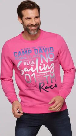 CAMP DAVID Sweater, mit weicher Innenseite