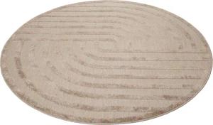 Esprit Outdoorteppich "Spirit, ESP-54229", rund, 6 mm Höhe, mit Hoch-Tief-Effekt, grafisch, modern, robust, Terrasse, Küche