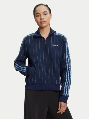 adidas Sweatshirt Liberty London Tonal Blocked JC5306 Dunkelblau Regular Fit