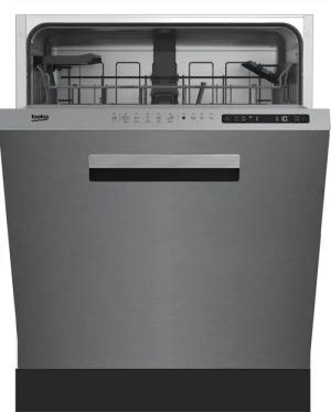 Beko Geschirrspüler BDDN25530X Edelstahl B/H/T: ca. 59,8x81,8x57 cm