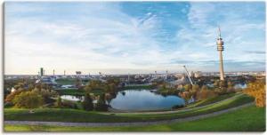 Artland Leinwandbild "Olympiapark in München", Deutschland, (1 St.), auf Keilrahmen gespannt