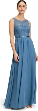 Vera Mont Cocktailkleid "Vera Mont Abendkleid mit Spitze", Bogenkante