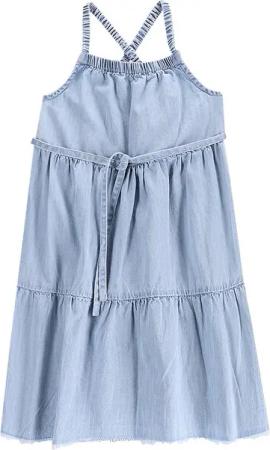 Coccodrillo Jeanskleid WC5128302HGK Himmelblau Relaxed Fit