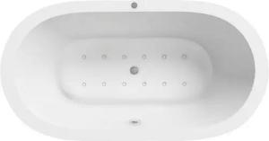 Jet-Line Whirlpool-Badewanne Whirlpool Badewanne LUCA weiss 170 x 80 cm