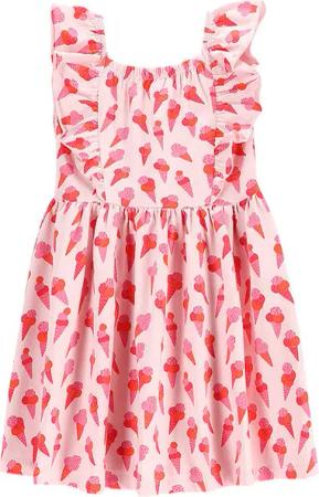 Coccodrillo Sommerkleid WC5129301HGK Rosa Regular Fit