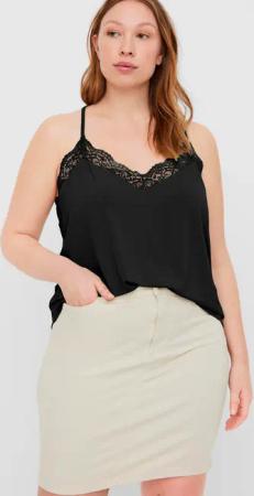 Vero Moda Curve Spitzentop "VMANA S/L LACE TOP GA NOOS CURVE"