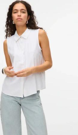 Vero Moda Hemdbluse "VMNORA SL SHIRT WVN GA NOOS"