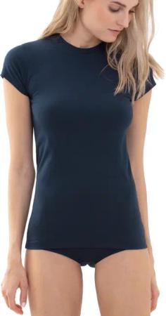 Mey T-Shirt "COTTON PURE", Rundhalsausschnitt mit Turtleneck