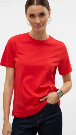 Vero Moda Kurzarmshirt "VMPAULINA SS T-SHIRT GA JRS NOOS"